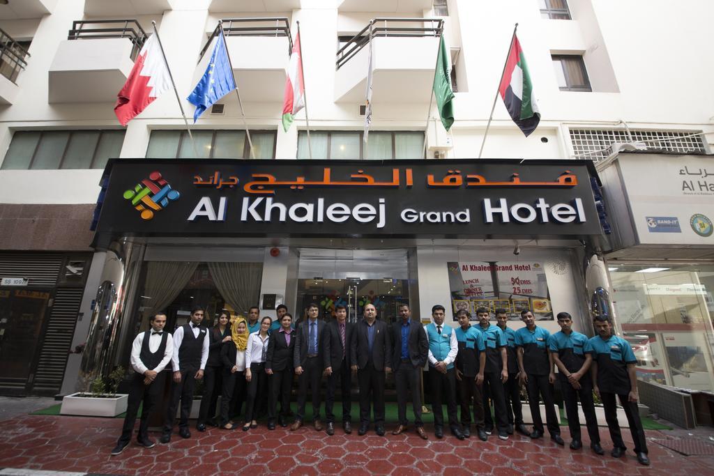 Al Khaleej Grand Hotel Дубай Экстерьер фото